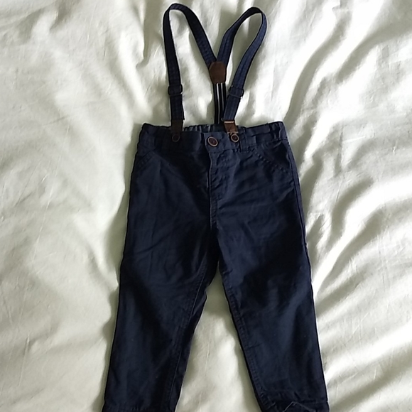Navy blue dress pants 9-12 months - Picture 1 of 2